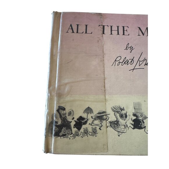 Vintage All The Mice Came Hardcover Childrens Book By Robert Kraus 1955 Harper C - Picture 5 of 11